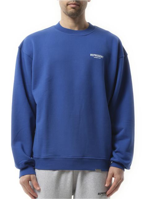 REPRESENT Represent Owners Club Sweater in Cobalt Blue