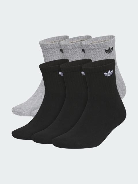 adidas Unisex Originals Trefoil 2.0 6-Pack Quarter