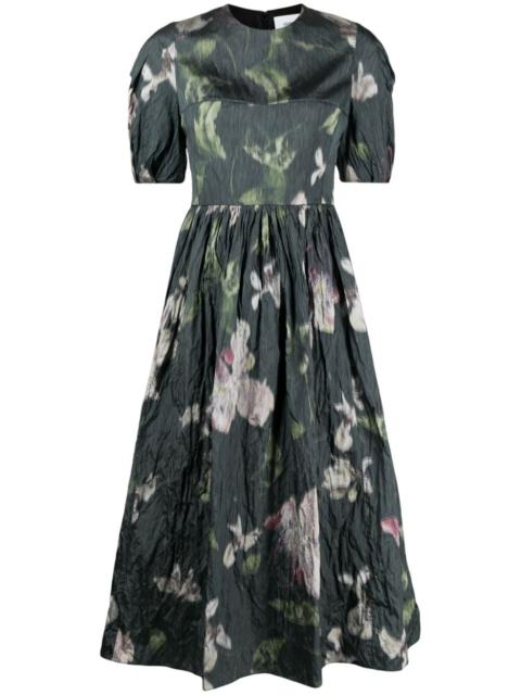Erdem floral-print midi dress