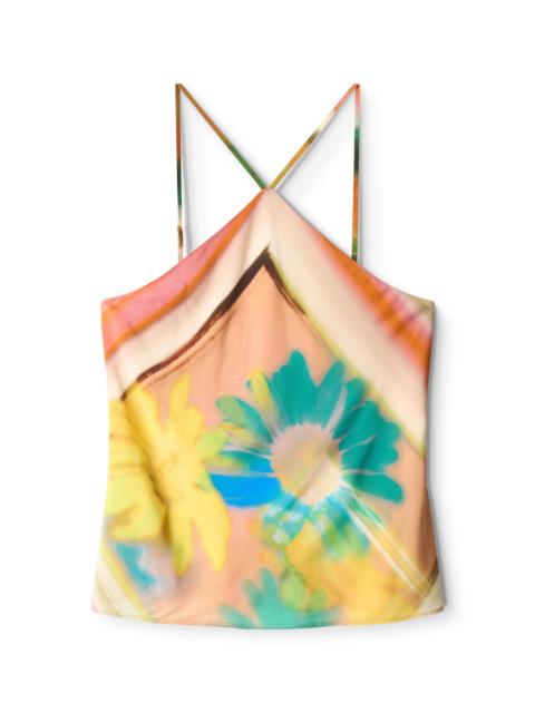 STAUD STAUD CUBISM TOP SUPERBLOOM SCARF