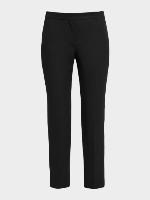 Alexander McQueen Cropped Cigarette Trousers