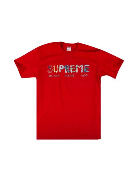 Supreme Crystals T-Shirt 'Red'