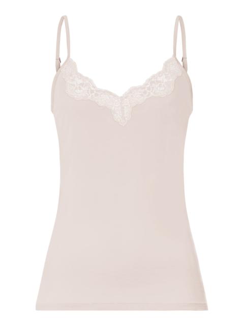 HANRO Dana Scalloped Lace V-Neck Camisole
