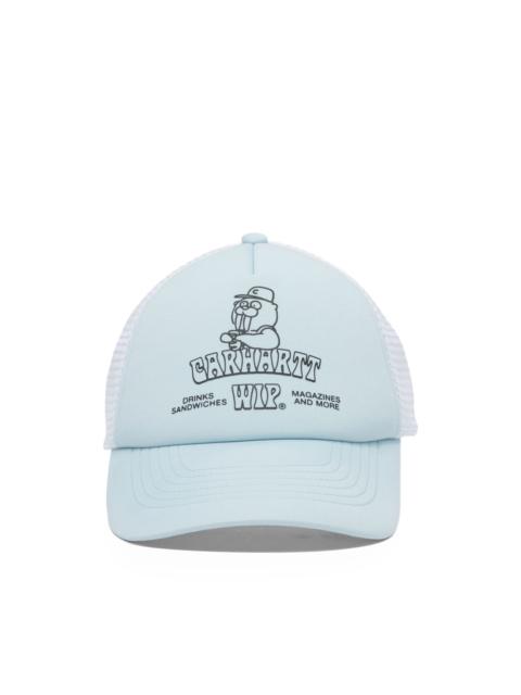 Carhartt Sandwich graphic-print mesh-panel trucker cap