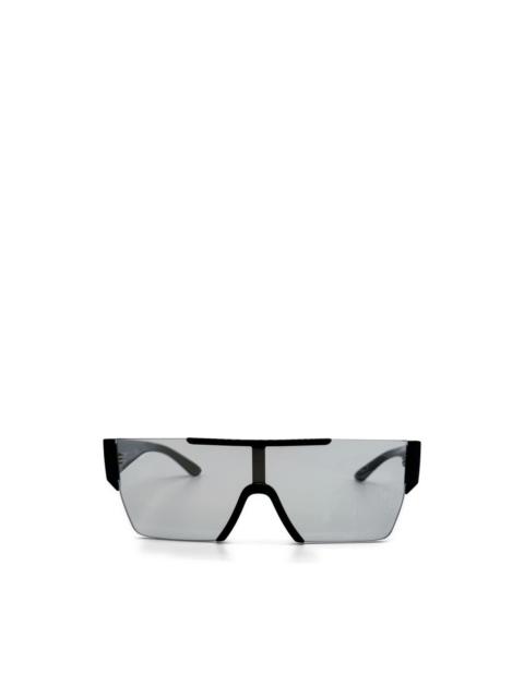 Burberry square semi-rimless sunglasses