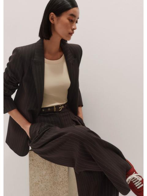 ME+EM Sharp Shoulder Blazer