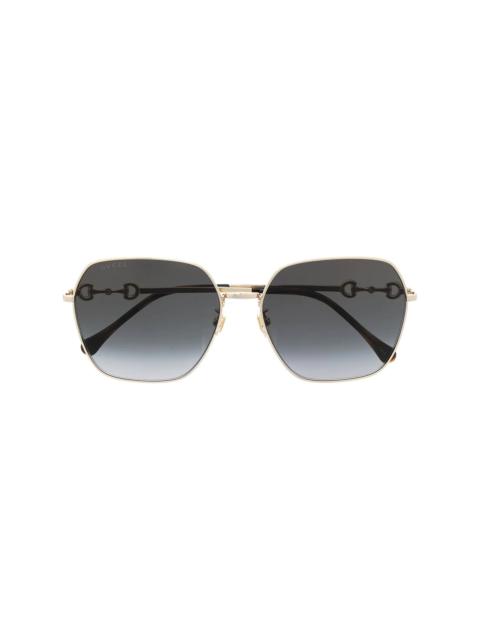 GUCCI square-frame sunglasses