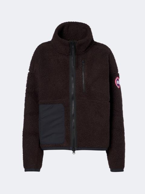 Canada Goose Simcoe wool-blend fleece jacket