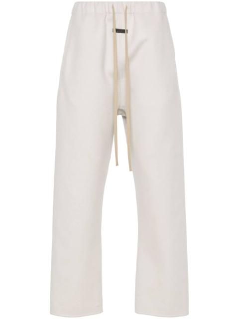 Fear of God logo-appliquÃ© straight leg pants
