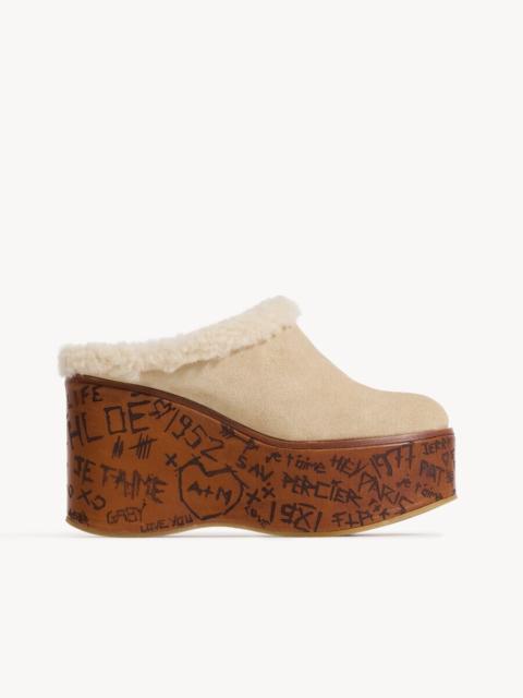 Chloé MAXIME WEDGE MULE