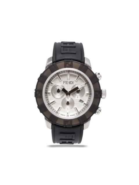 FENDI Fendastic 45mm chronograph watch
