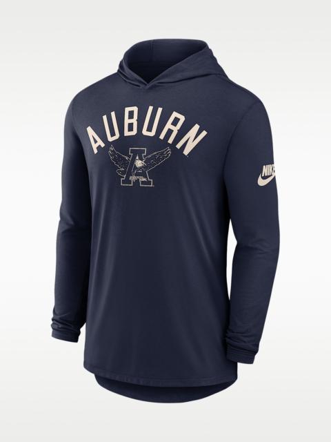 Nike Auburn Legacy Arch Men's Nike Dri-FIT College Long-Sleeve Hooded T-Shirt