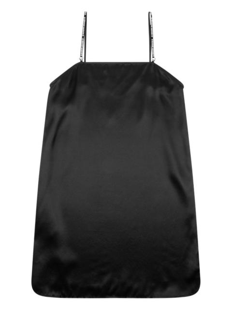 Chrome Hearts A La Mode silk mini dress