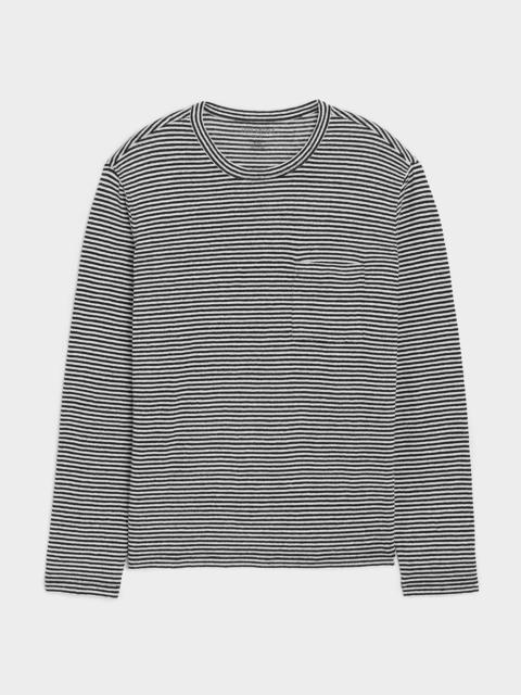 TODD SNYDER Linen Jersey Tee