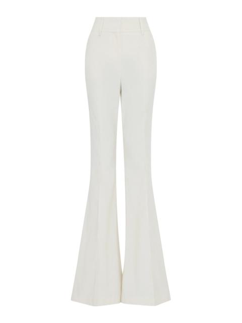 GABRIELA HEARST Ianthe Flare Pant in Ivory Sea Island Cotton Corduroy