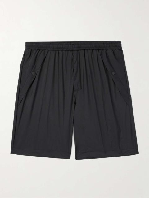 Moncler Straight-Leg Logo-Appliquéd Nylon Bermuda Shorts