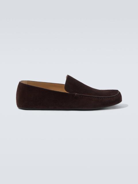 The Row Suede loafers
