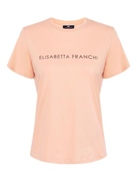 ELISABETTA FRANCHI logo-print T-shirt