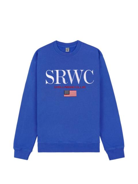 Sporty & Rich Nautical flag print sweatshirt