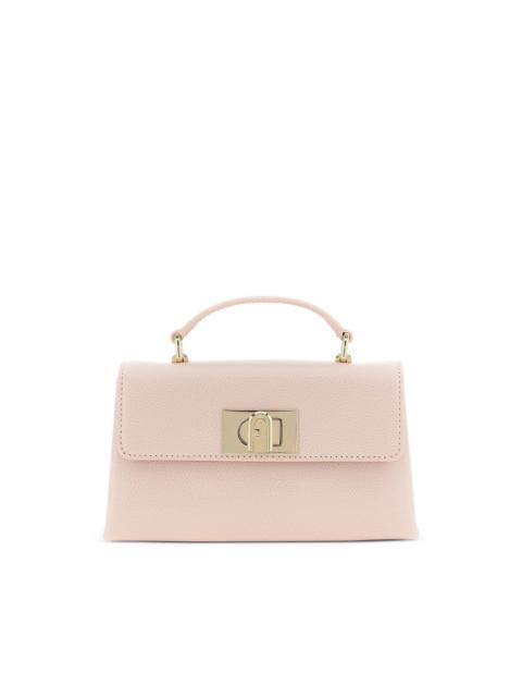 FURLA mini 1927 leather tote bag