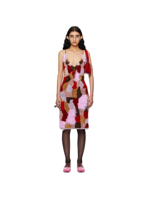Kiko Kostadinov Multicolor Orpheus Midi Dress
