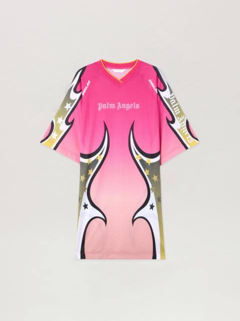 Palm Angels Racing T-Shirt Dress