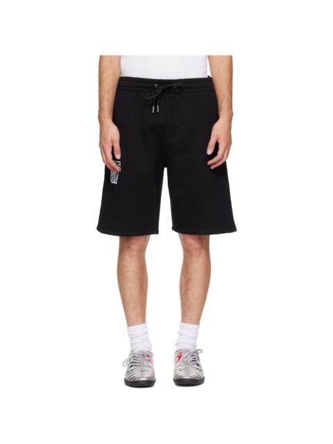 Off-White Black Motion Arrow Skate Sweat Shorts
