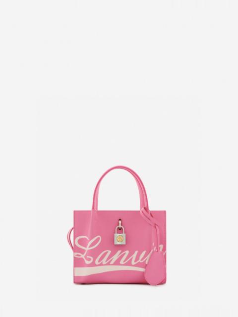 Lanvin BOGEY NANO LEATHER DAY BAG