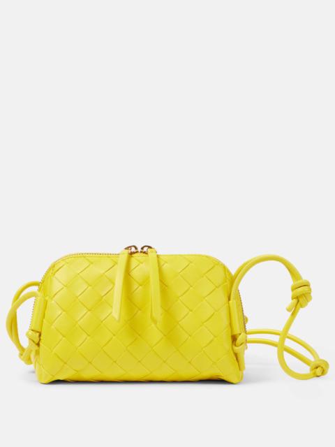 Bottega Veneta Concert Intrecciato leather shoulder bag