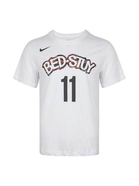 Nike Nike Dri-FIT NBA 19-20 브루클린 그물 11 Irving 티 화이트 BV8746-100