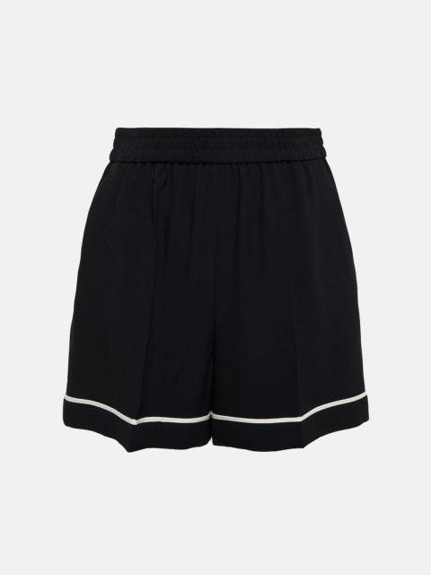 REDValentino Envers satin crêpe shorts