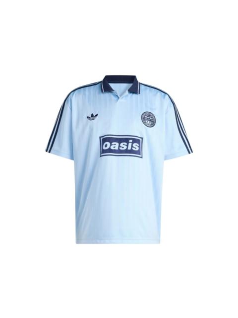 adidas adidas x Oasis Tour Jacquard Jersey Clear Sky