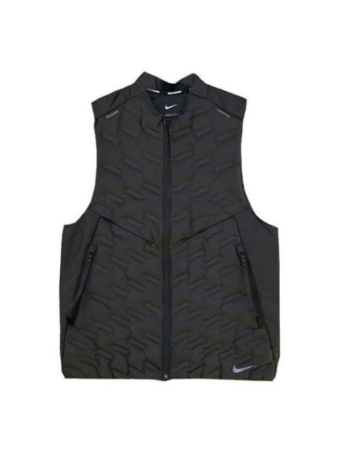 Nike Therma-Fit Adv Repel Light waterproof Running Sports Down Vest Black DD5696-010