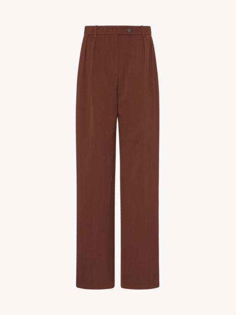 Randa Pant in Virgin Wool and Cotton