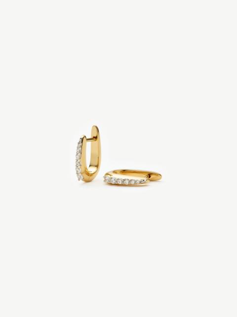 MISSOMA Claw Pave Huggies