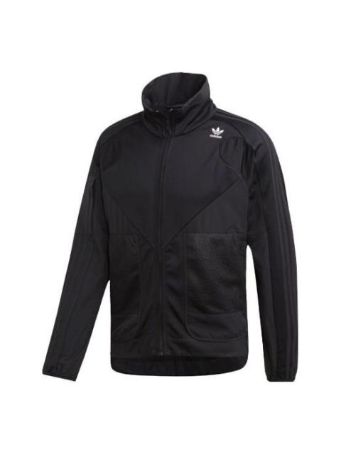 adidas originals Pt3 Tt Athletics Sports Training Casual Jacket Black ED5686