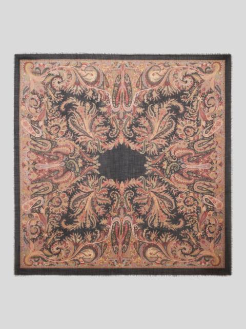 Etro PRINTED CASHMERE SHAWL