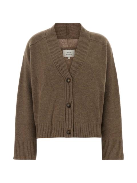 Loulou de Saison Biscuit Cashmere Oversize Kaia Cardigan