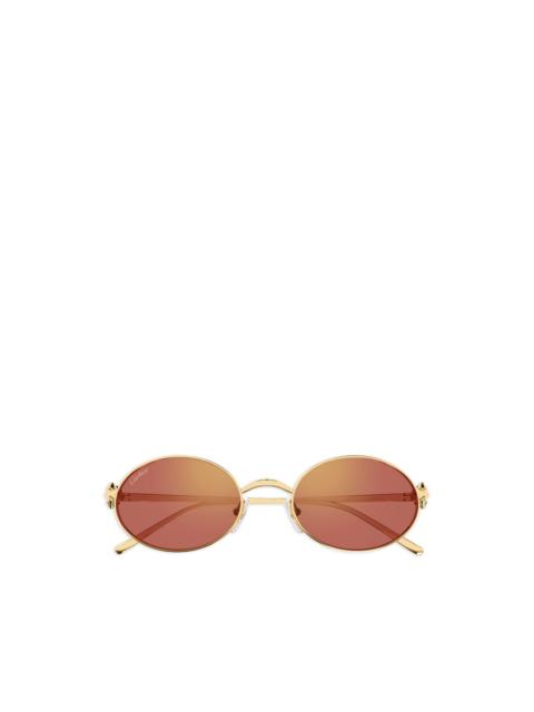 Cartier oval sunglasses