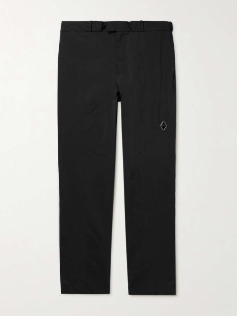 Stealth Straight-Leg Logo-Appliquéd Nylon-Crepe Trousers