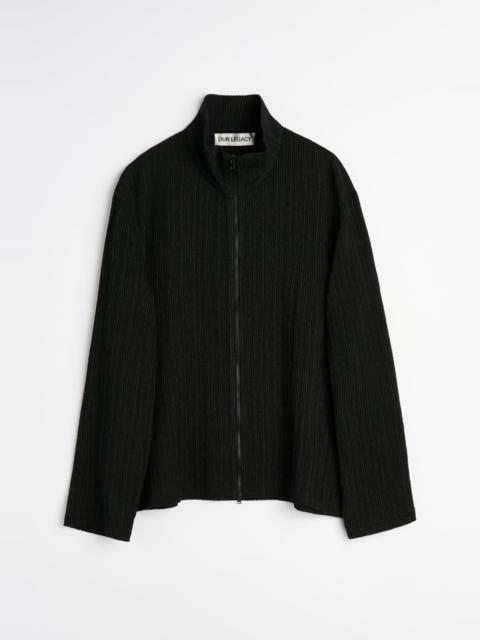 Our Legacy Shrunken Fullzip Obsidian Depth Woolcose Ridge