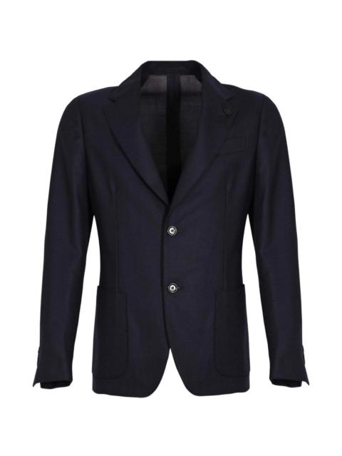 LARDINI single-breasted wool blazer