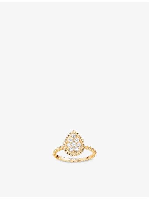 Boucheron Serpent Bohème 18ct yellow-gold and diamond ring