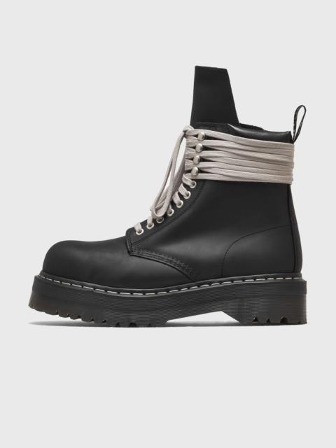 Rick Owens x Dr. Martens LEATHER BOOTS-QUAD SOLE STEEL TOE BOOT