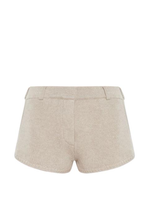 LISA YANG Annora knitted shorts