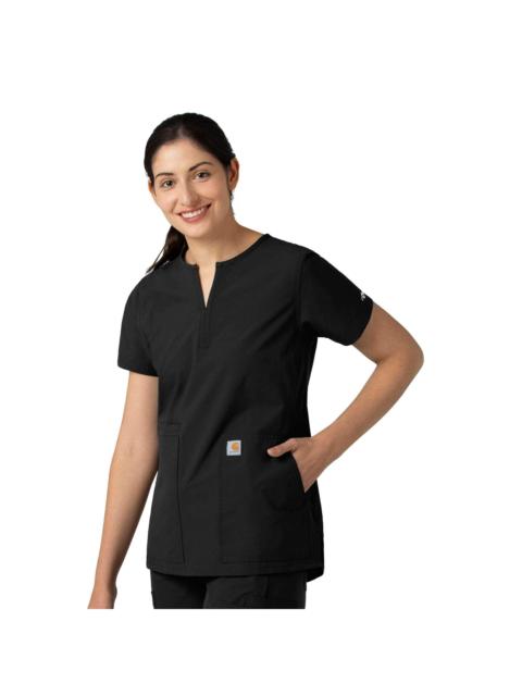 Carhartt Women's Force Essentials Notch Neck Tunic Scrub Top