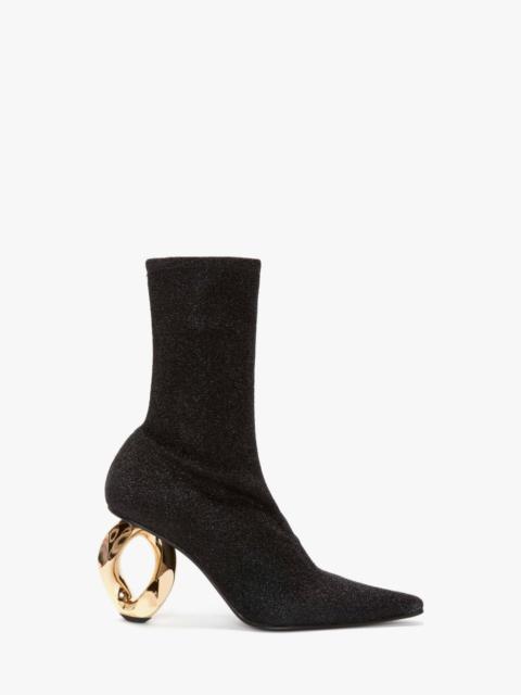 JW Anderson Chain Heel sock boots