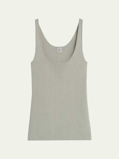Compact Knit Tank Top