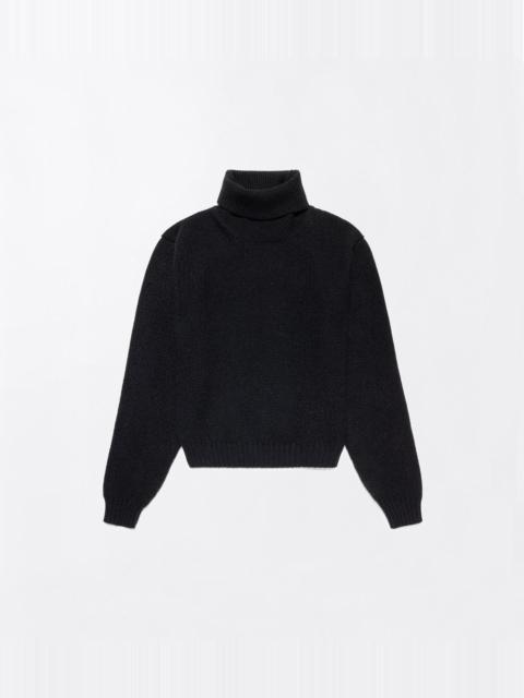 TOM FORD WOOL CASHMERE MOHAIR BLEND TURTLENECK KNIT