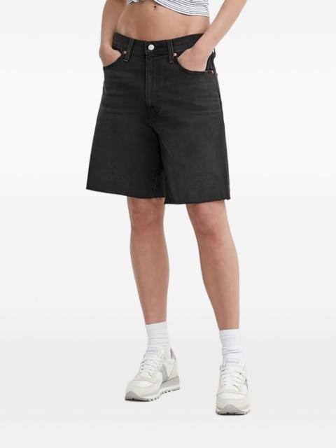 Levi's frayed shorts